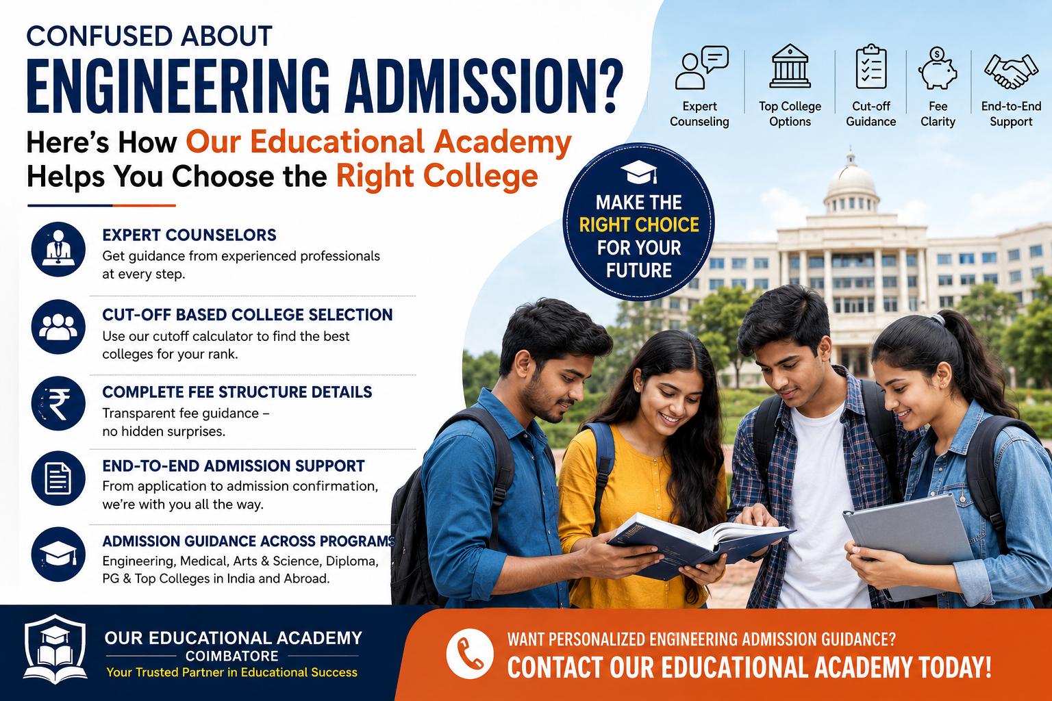 Engineering Admission Counseling for Students